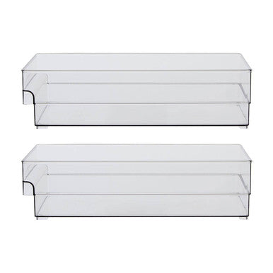Romm Large Set Of Two Fridge Storage Trays