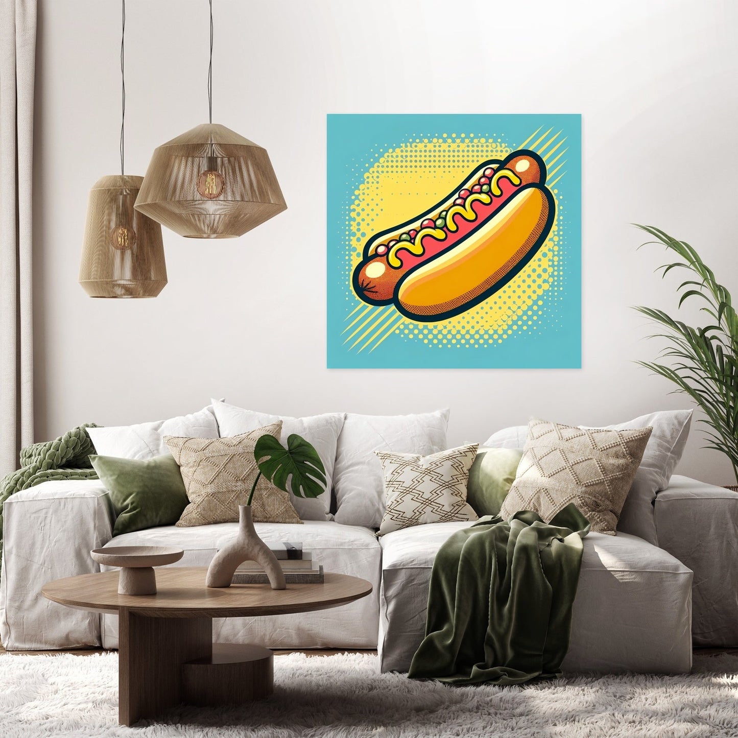 Pop Dog Canvas