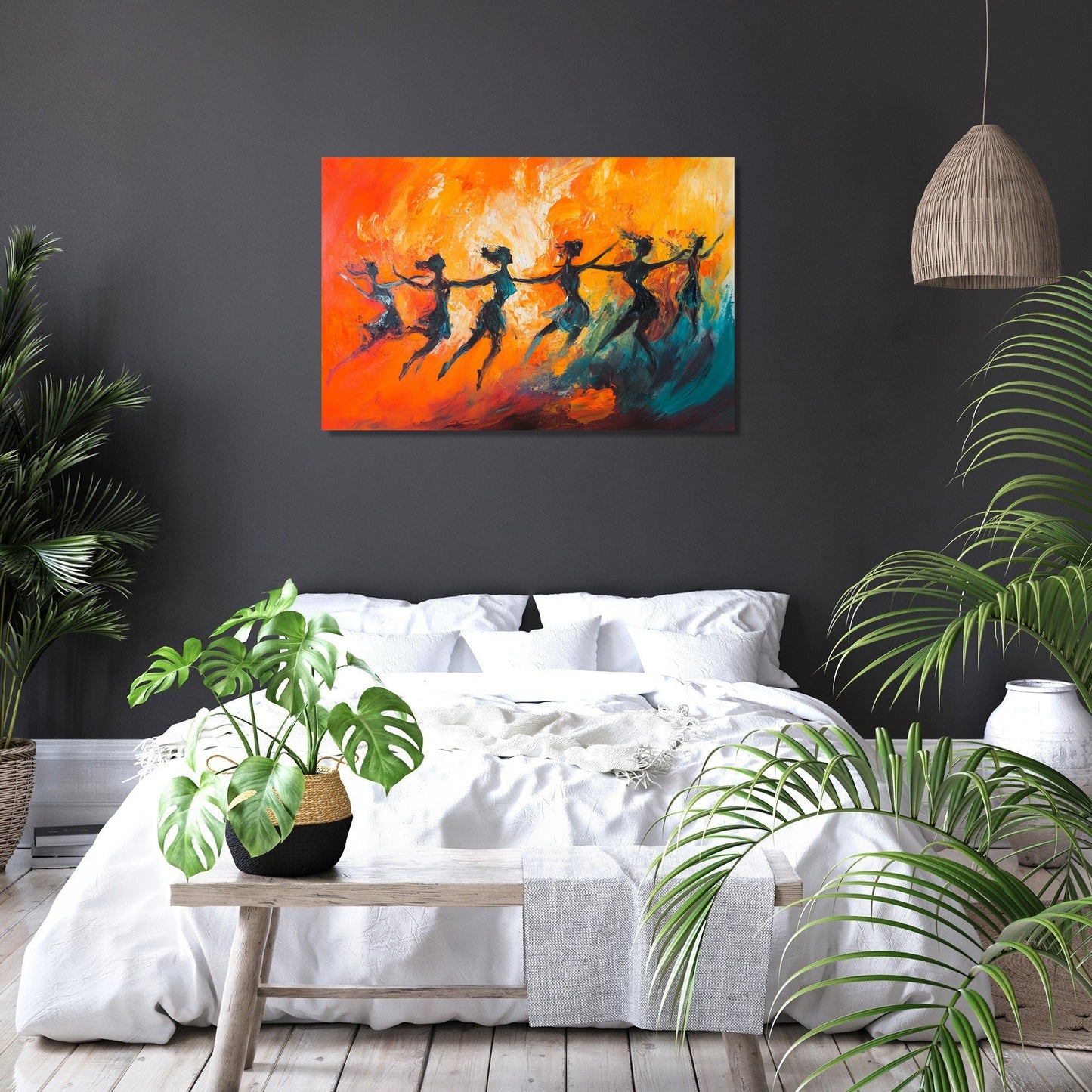 Dancing Harmony Canvas