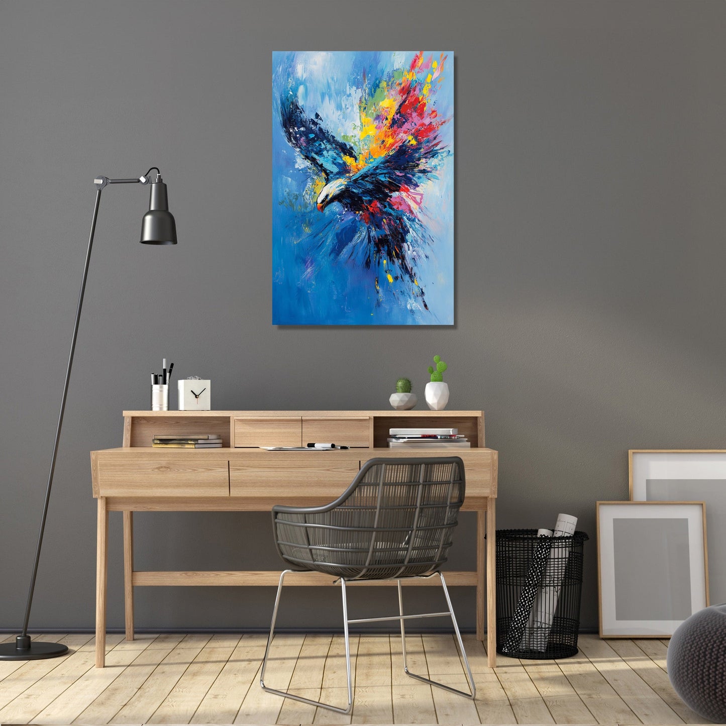 Majestic Eagle Sky Canvas