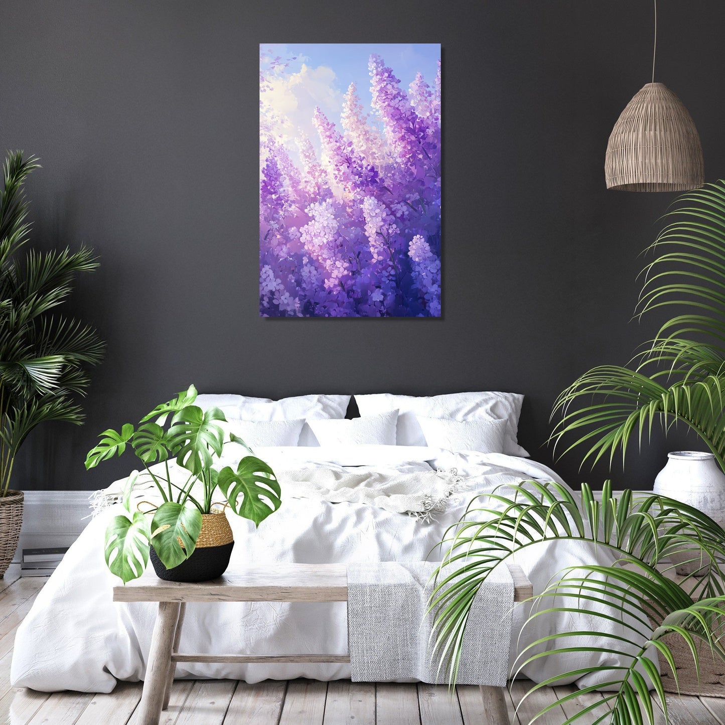 Lilac Harmony Canvas