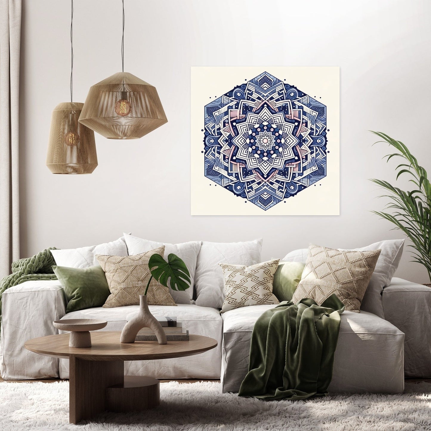 Depth Labyrinth Canvas