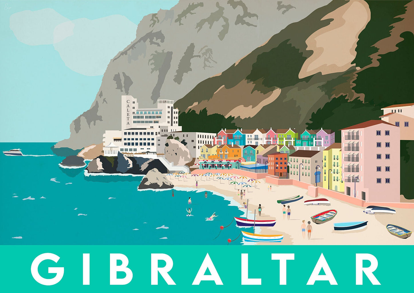 Catalan Bay - Gibraltar Turquoise