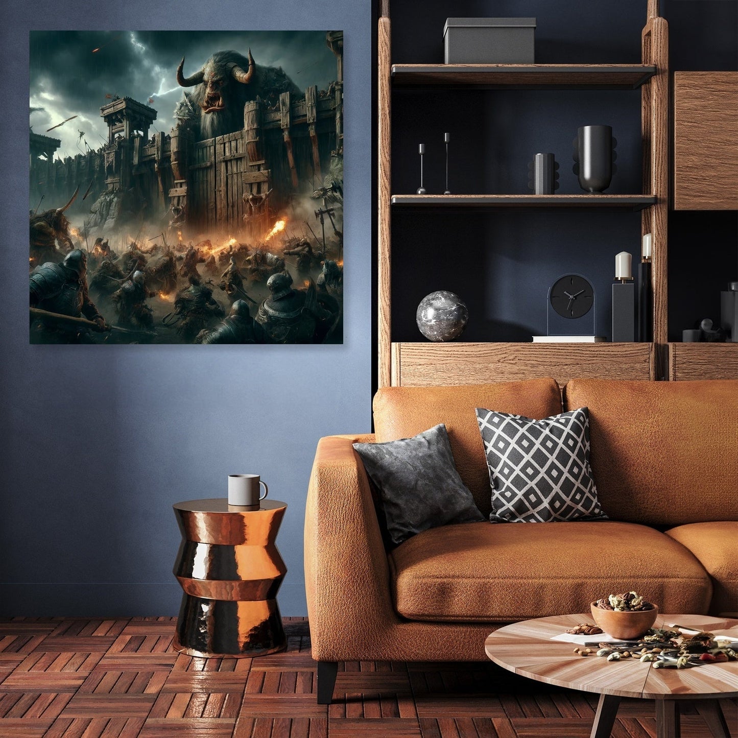 Assault on the Orc Fortress Canvas