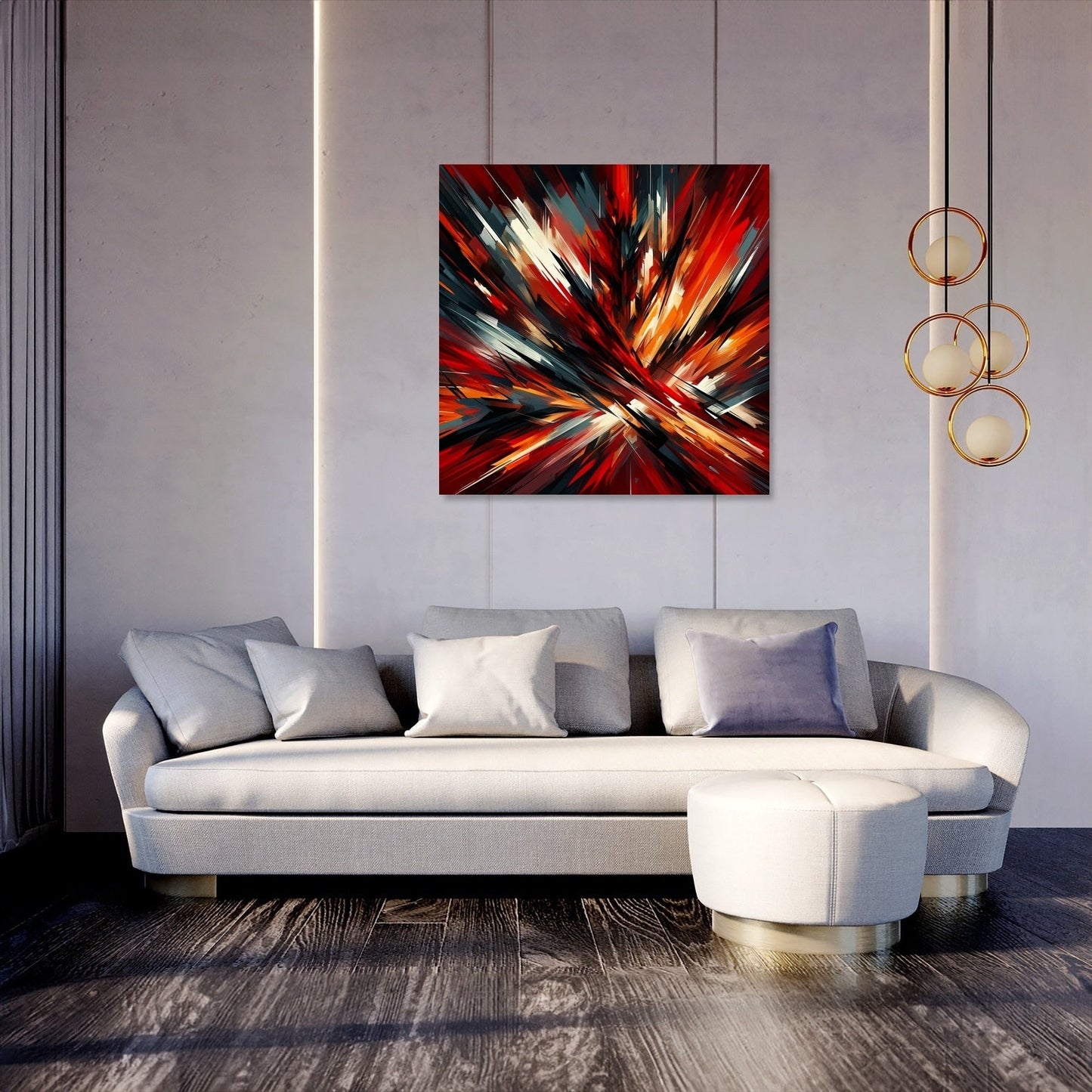 Echoes of Anger Canvas