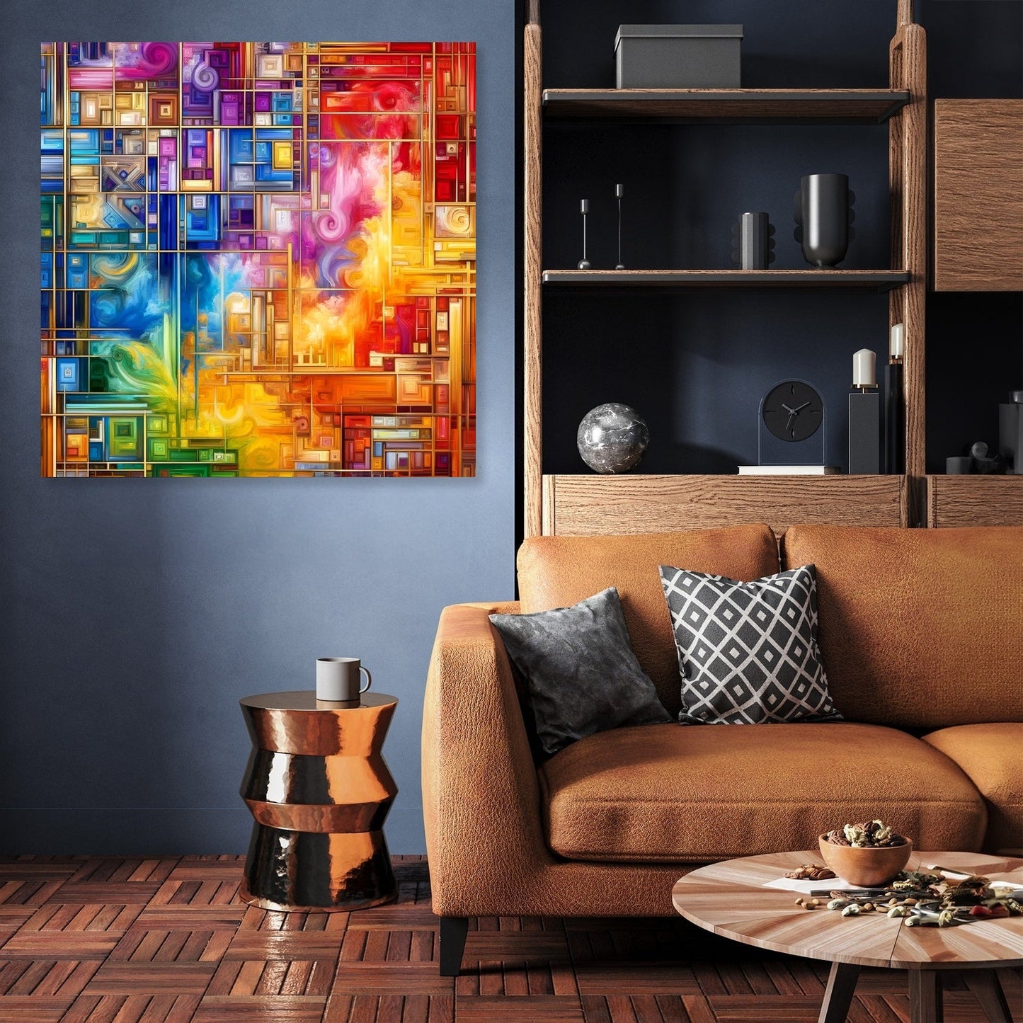 Harmony in Chaos Canvas