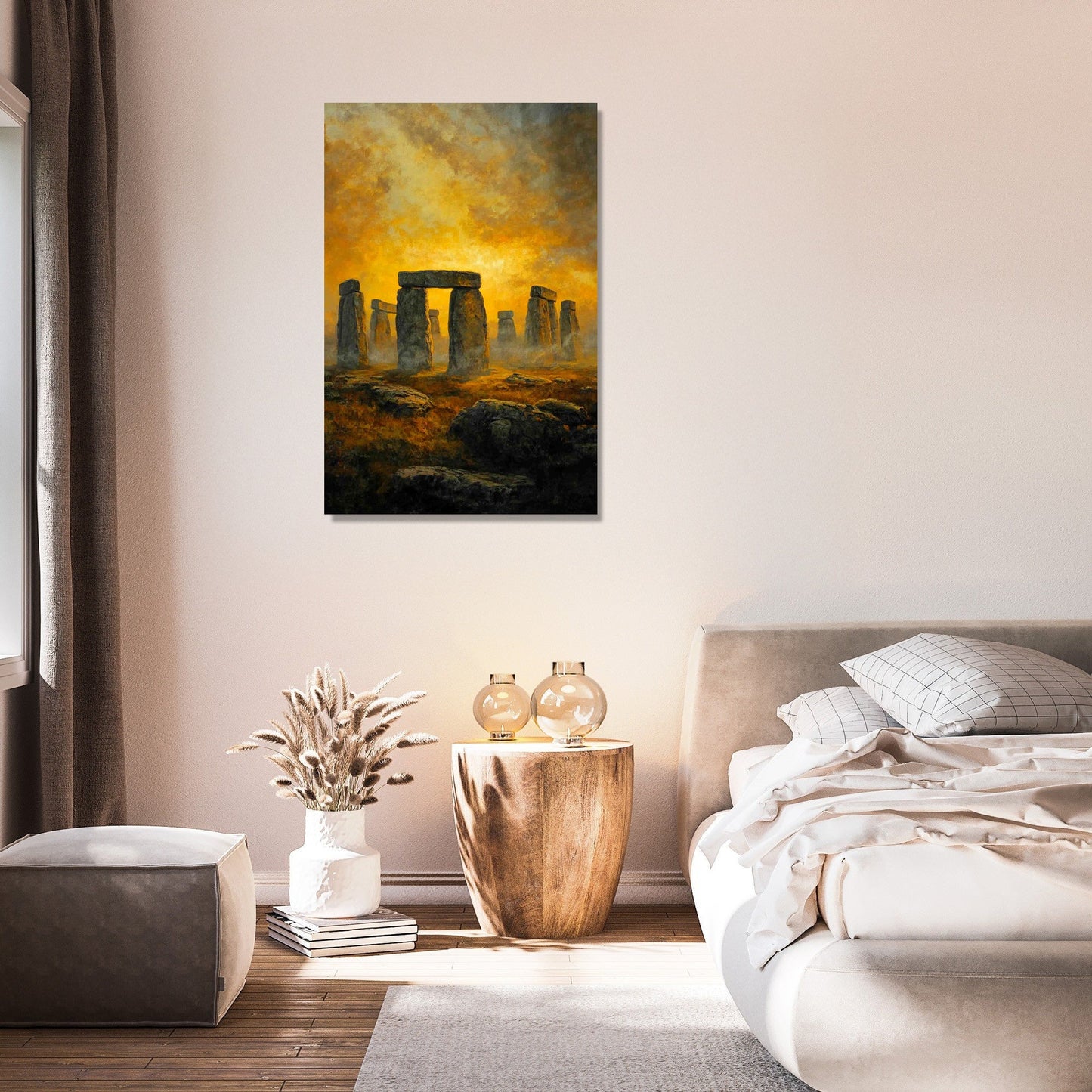 Stonehenge Sunset Canvas