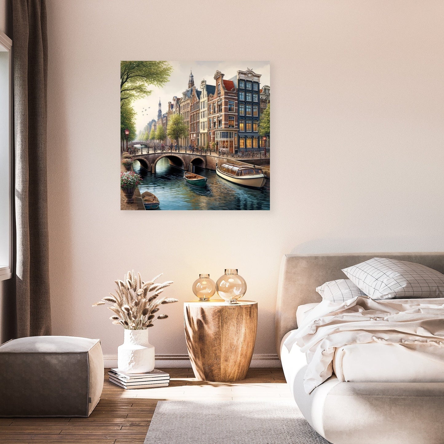 Prinsengracht Canal Canvas