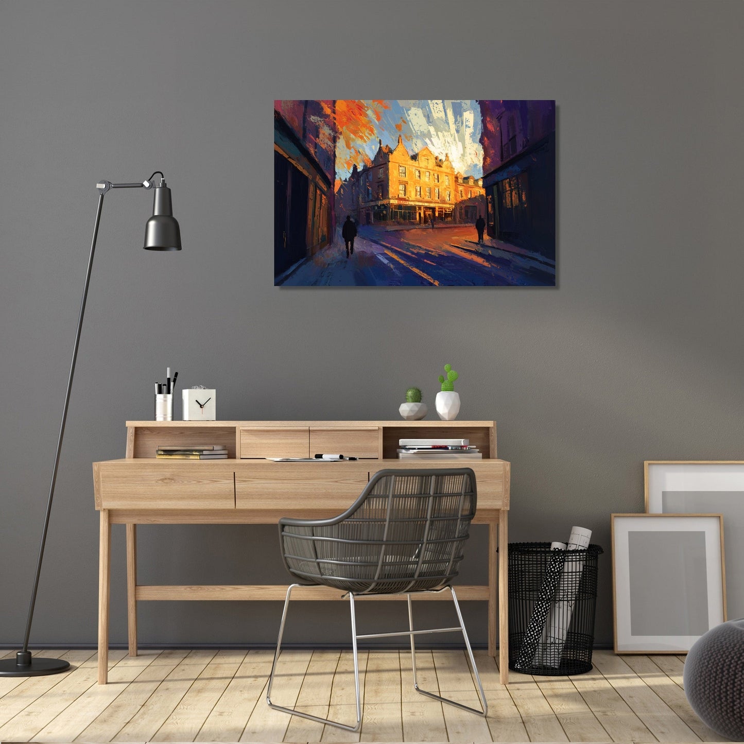 Golden Memories of Jericho Canvas