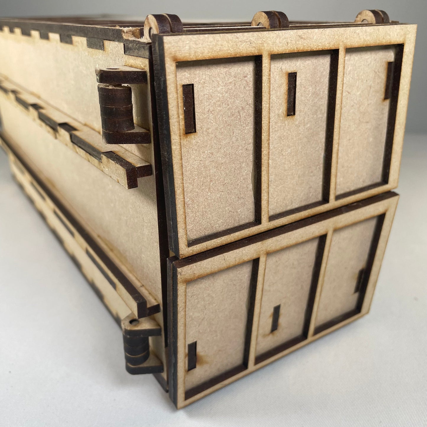 Roll-on / Roll-off Skip (RORO) - Flatpack Model Kit By Curious Rabbit ®