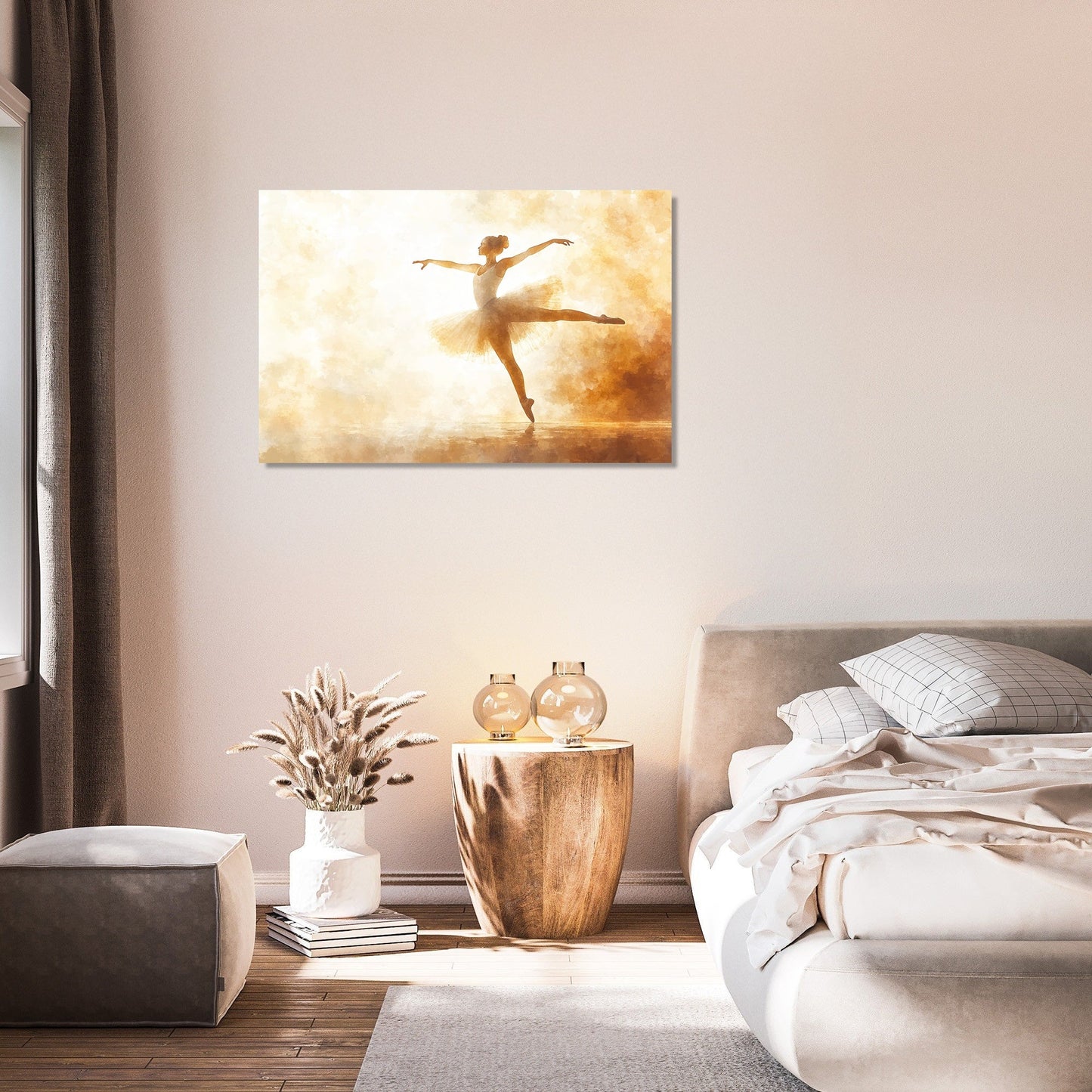 Nostalgic Ballerina Canvas