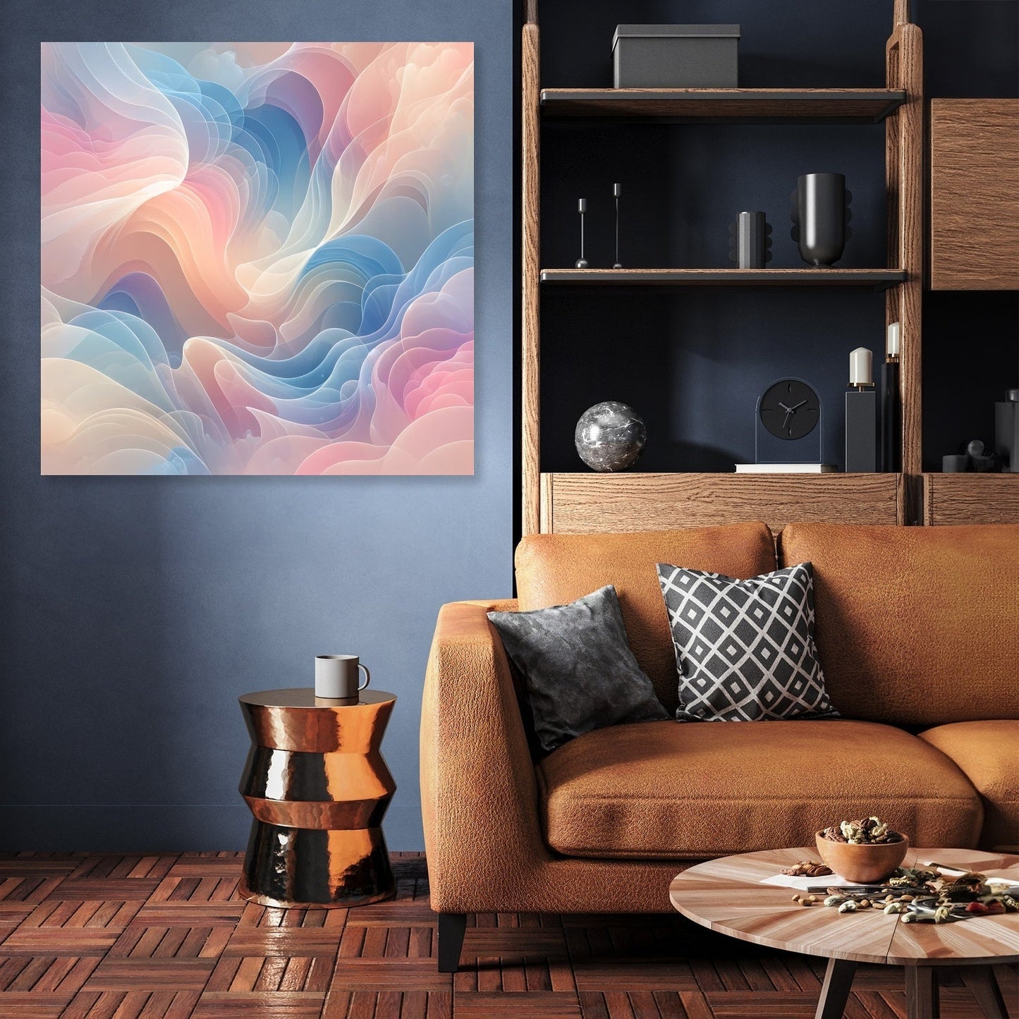Pastel Dreamscape Canvas