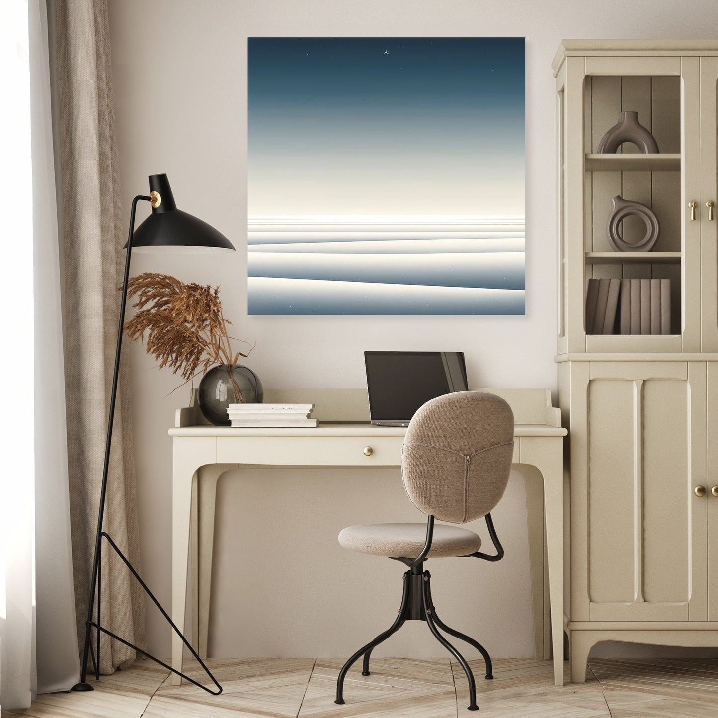 Winter Solitude Canvas