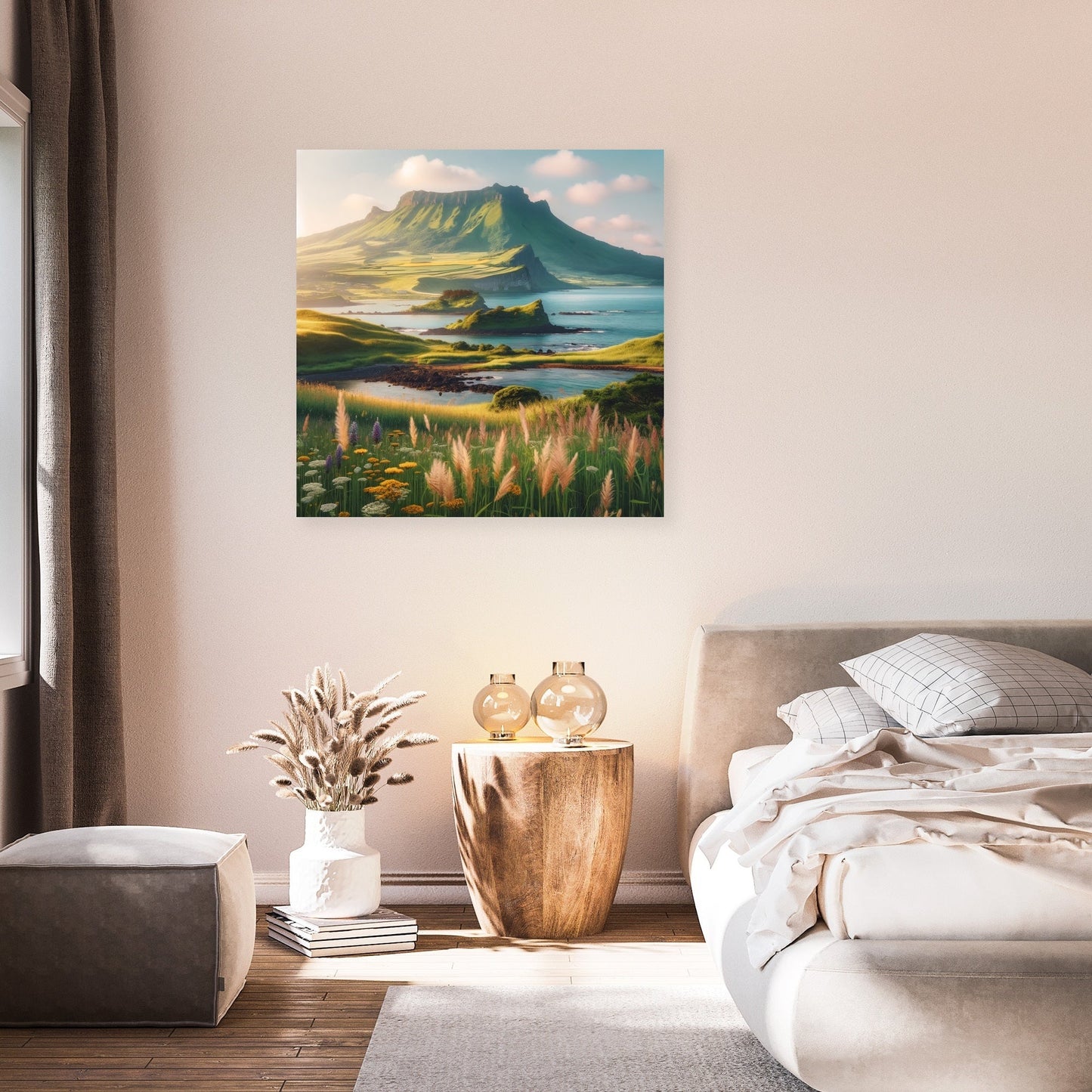 Jeju Island Serenity Canvas