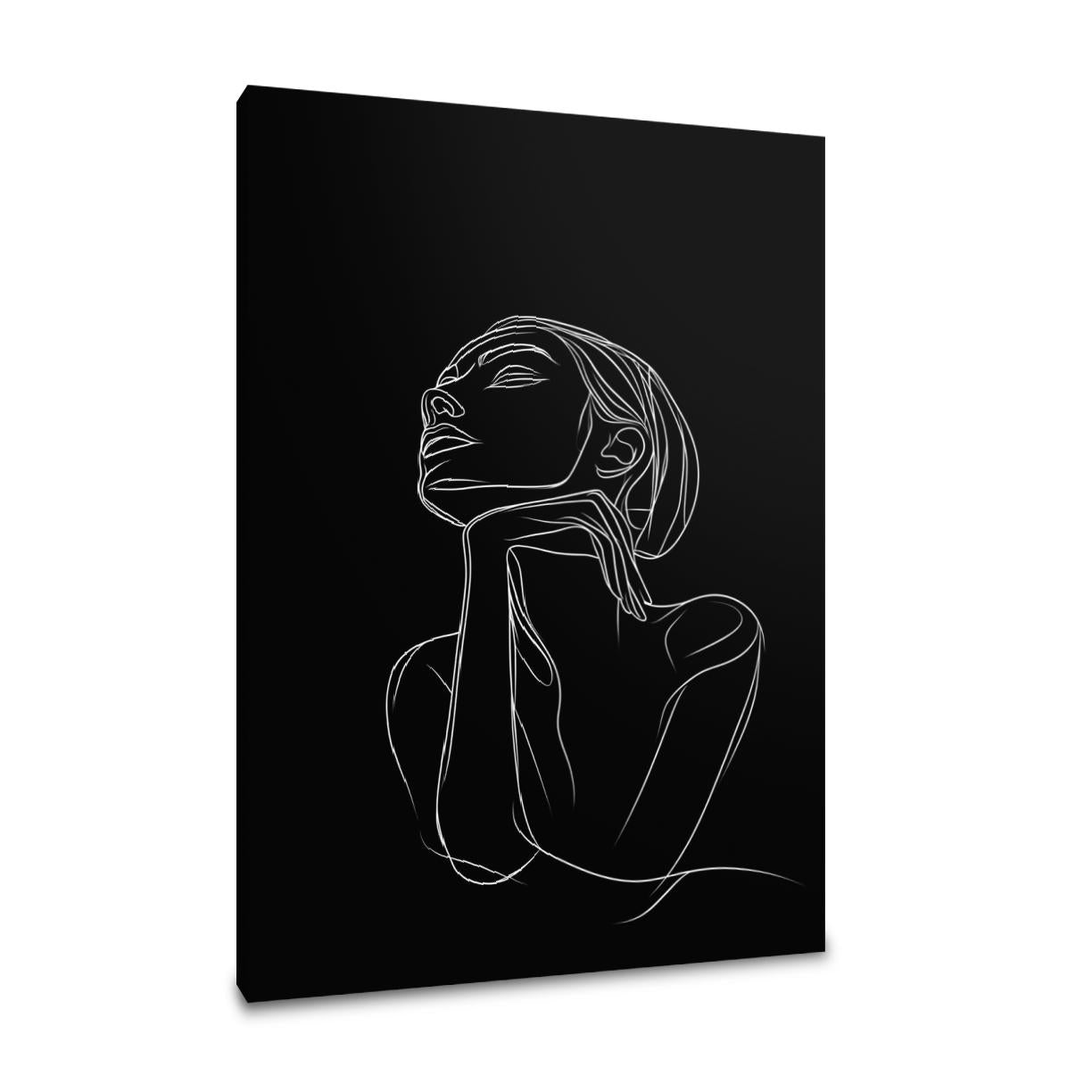 Silhouette Elegance Canvas