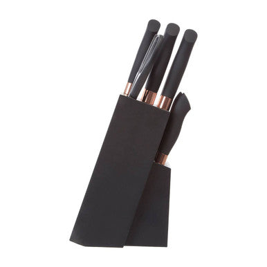 Corsico 11 Pc Copper Fringed Knife Set