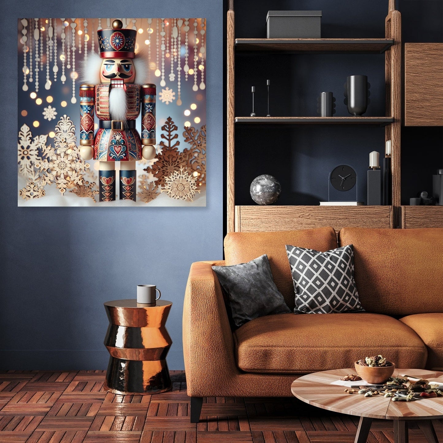 Enchanted Nutcracker Holiday Canvas