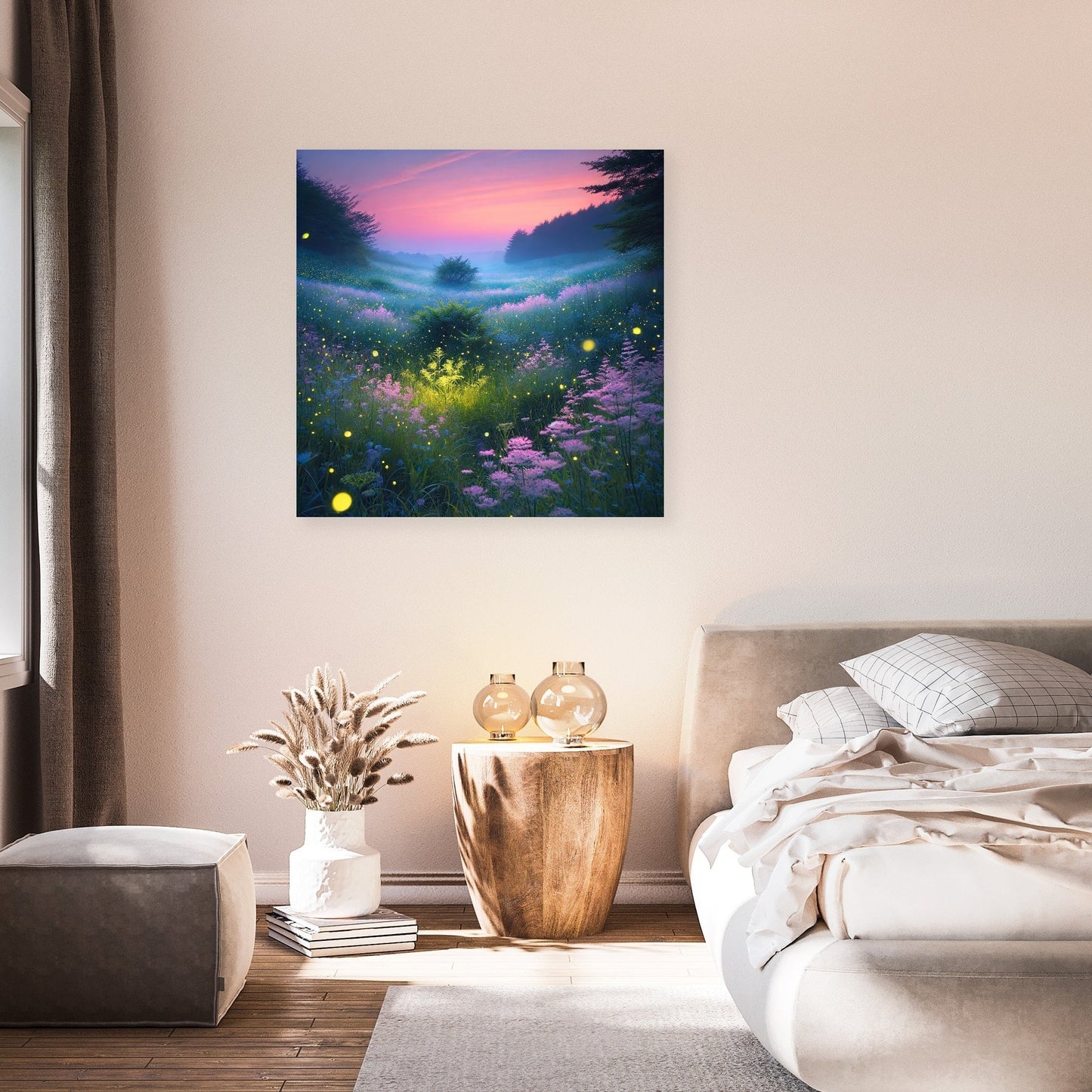 Firefly Meadow Canvas
