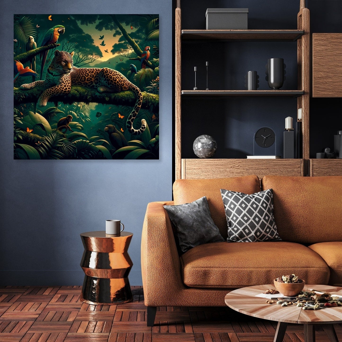 Twilight Jungle Canvas