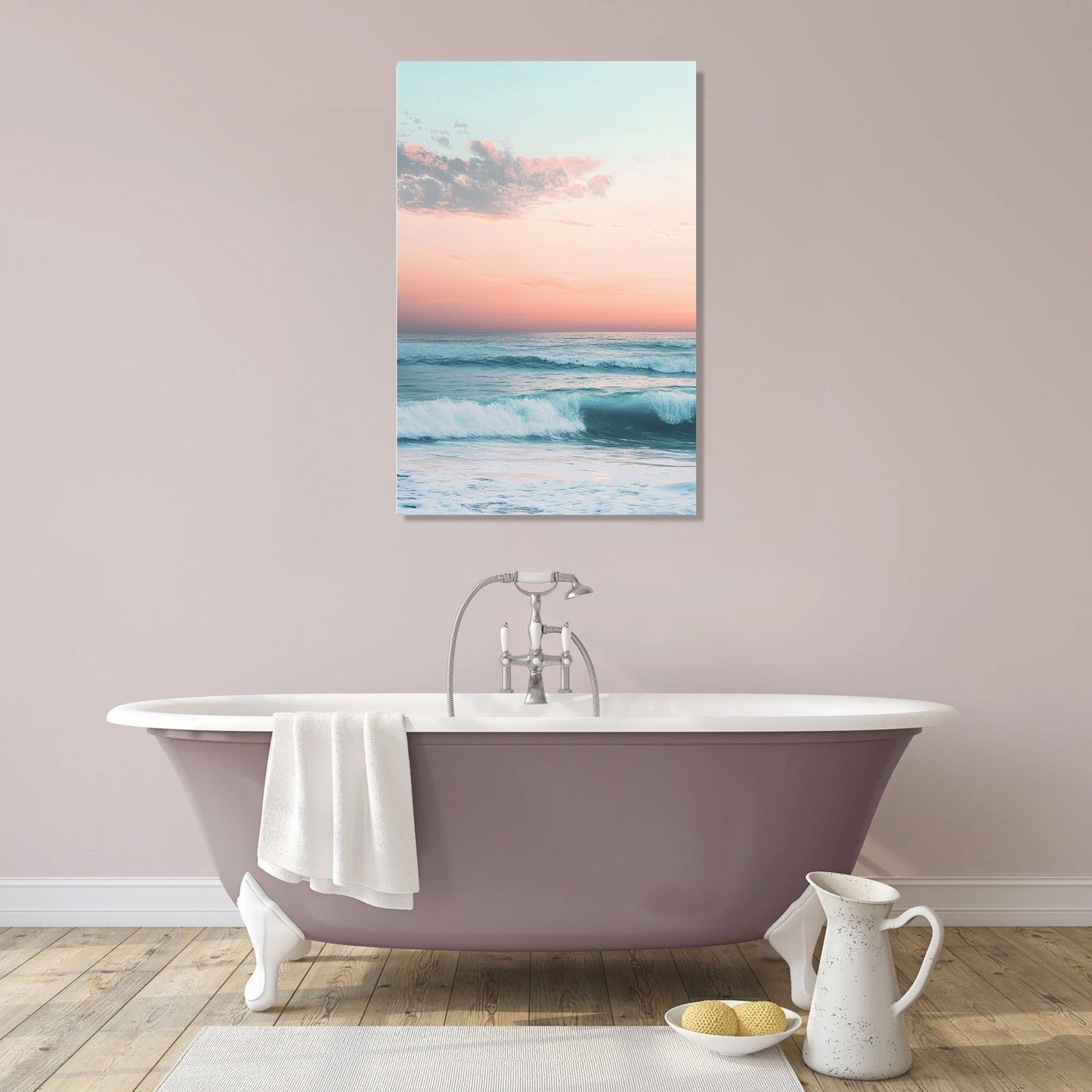 Coastal Horizon Breeze Canvas