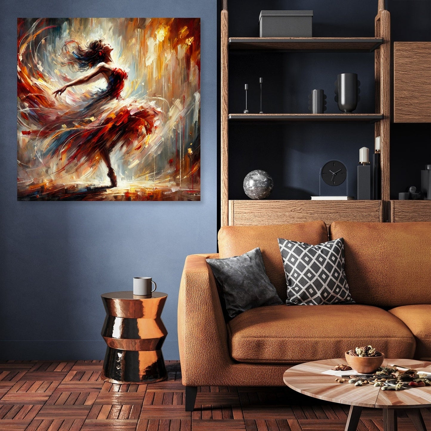 Dance of Flames Canvas