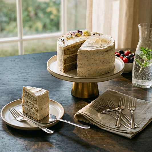 Stainless Steel Cake Serving Set | Hallie