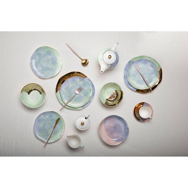 Avie 16 Piece Matte Pink Finish Cutlery Set