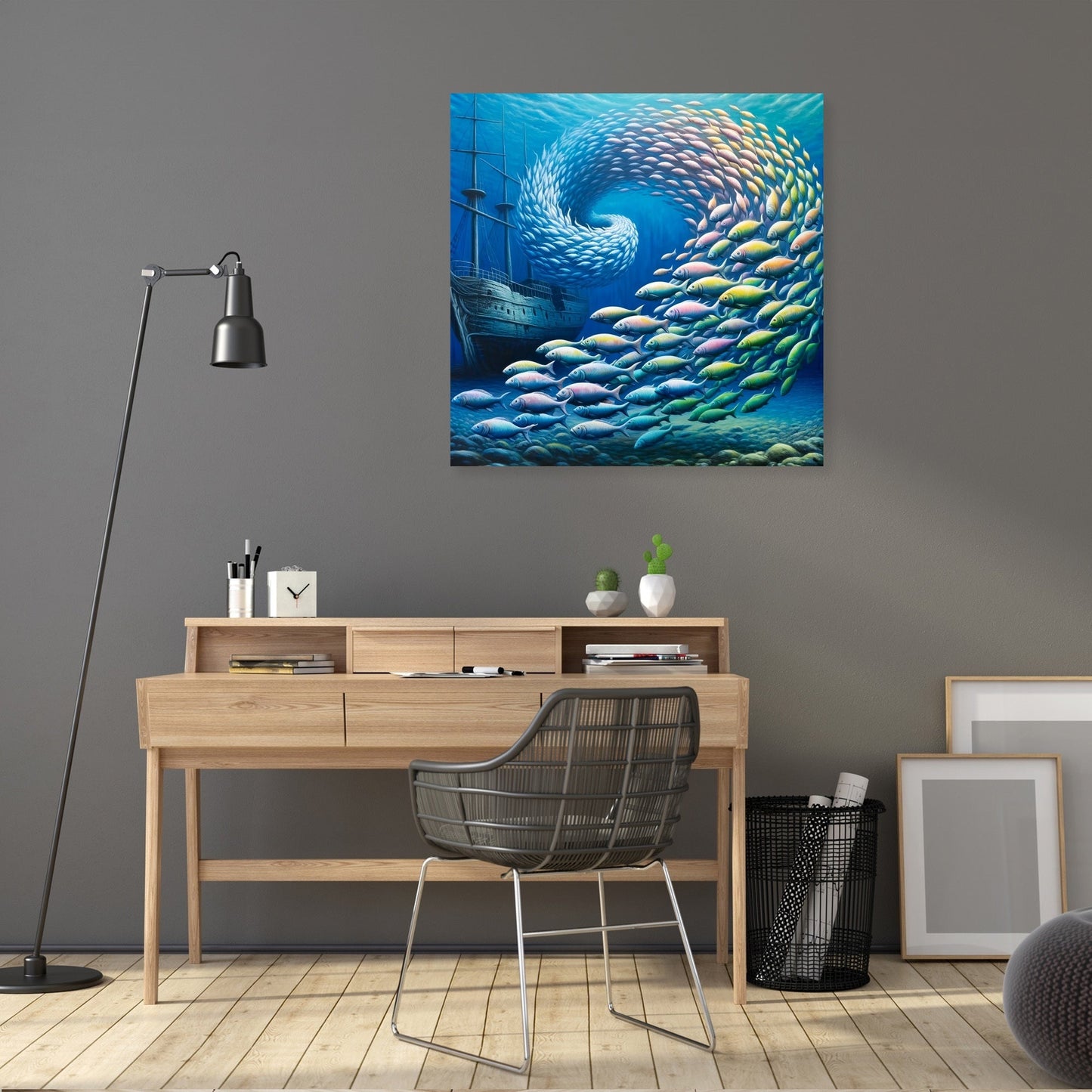 Aquatic Symphony Canvas