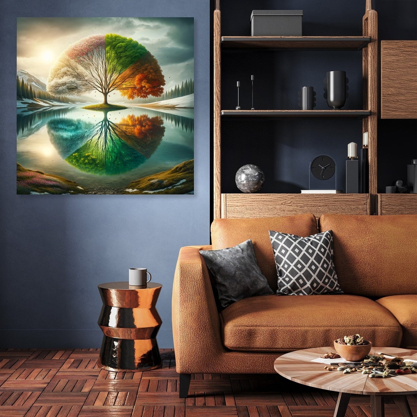 Seasonal Reflections Canvas