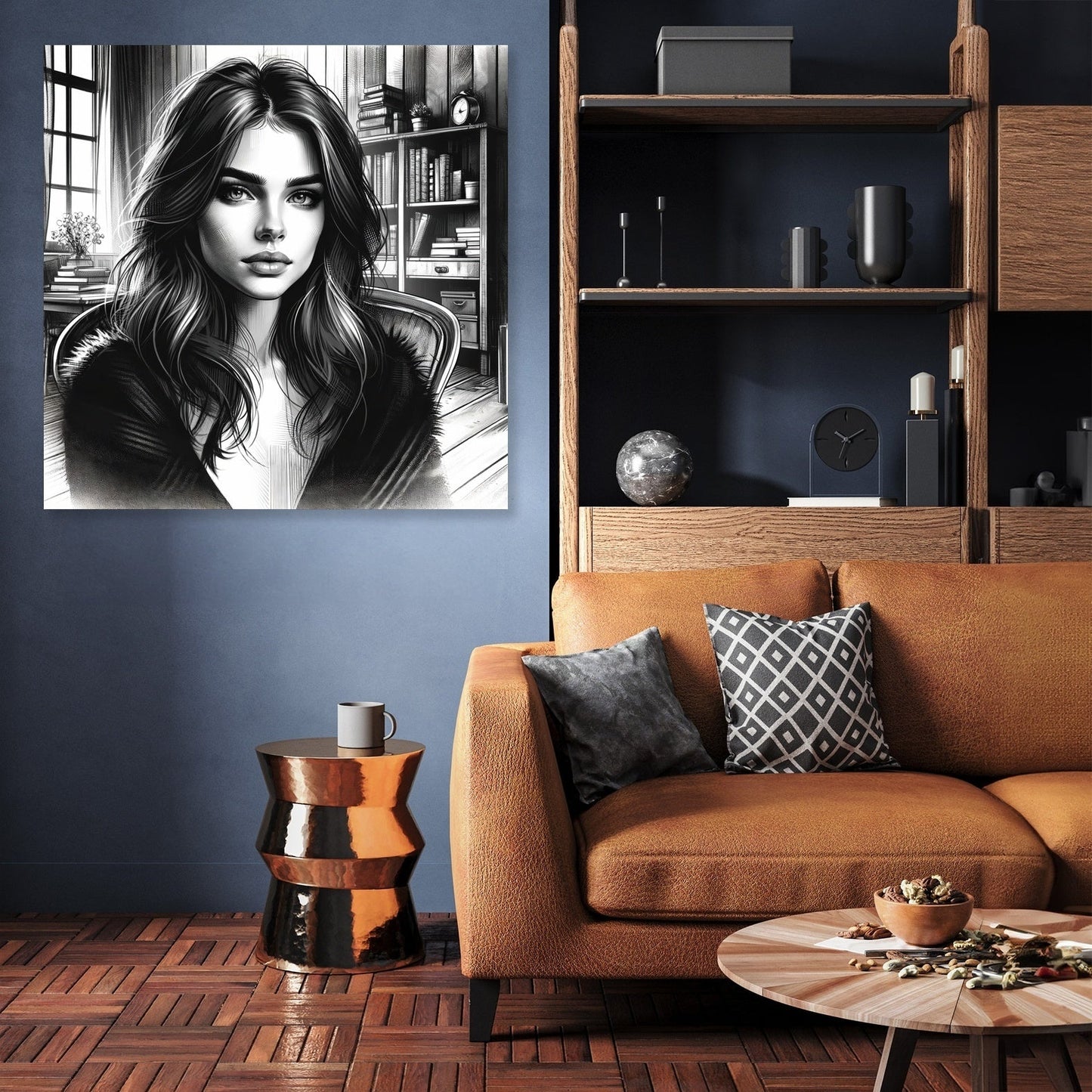 Intimate Portrait Canvas
