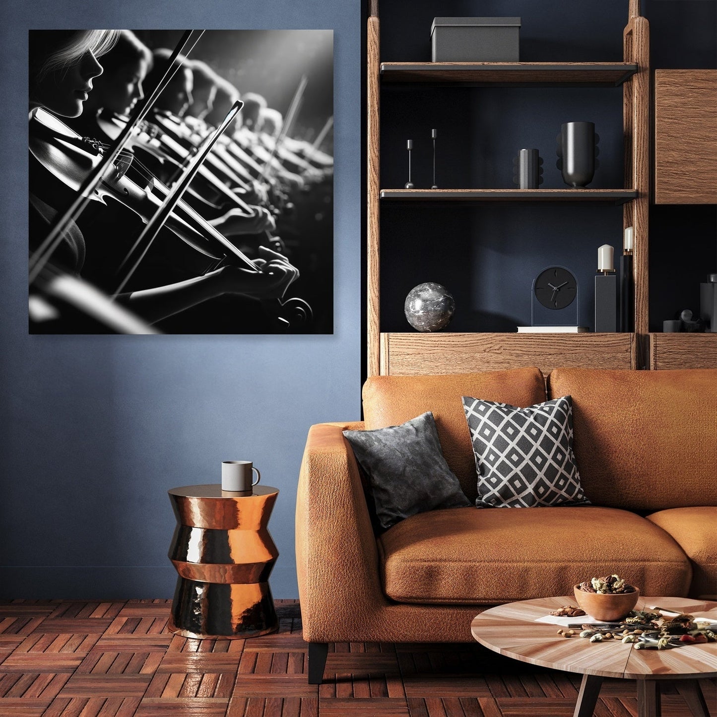 Harmony in Strings Canvas
