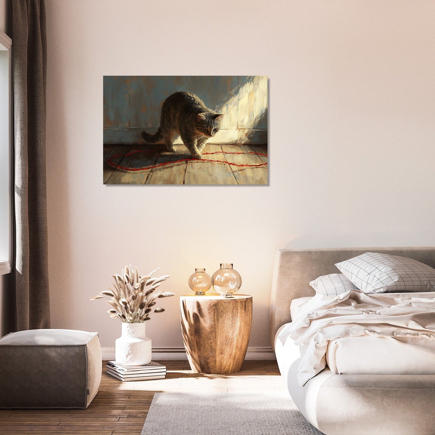 Playful Cat Canvas
