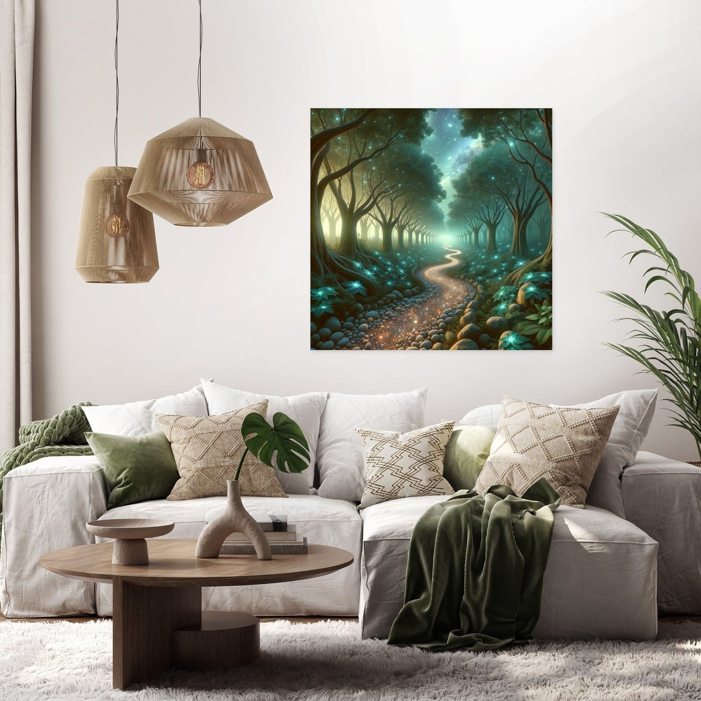 Galactic Trail Canvas