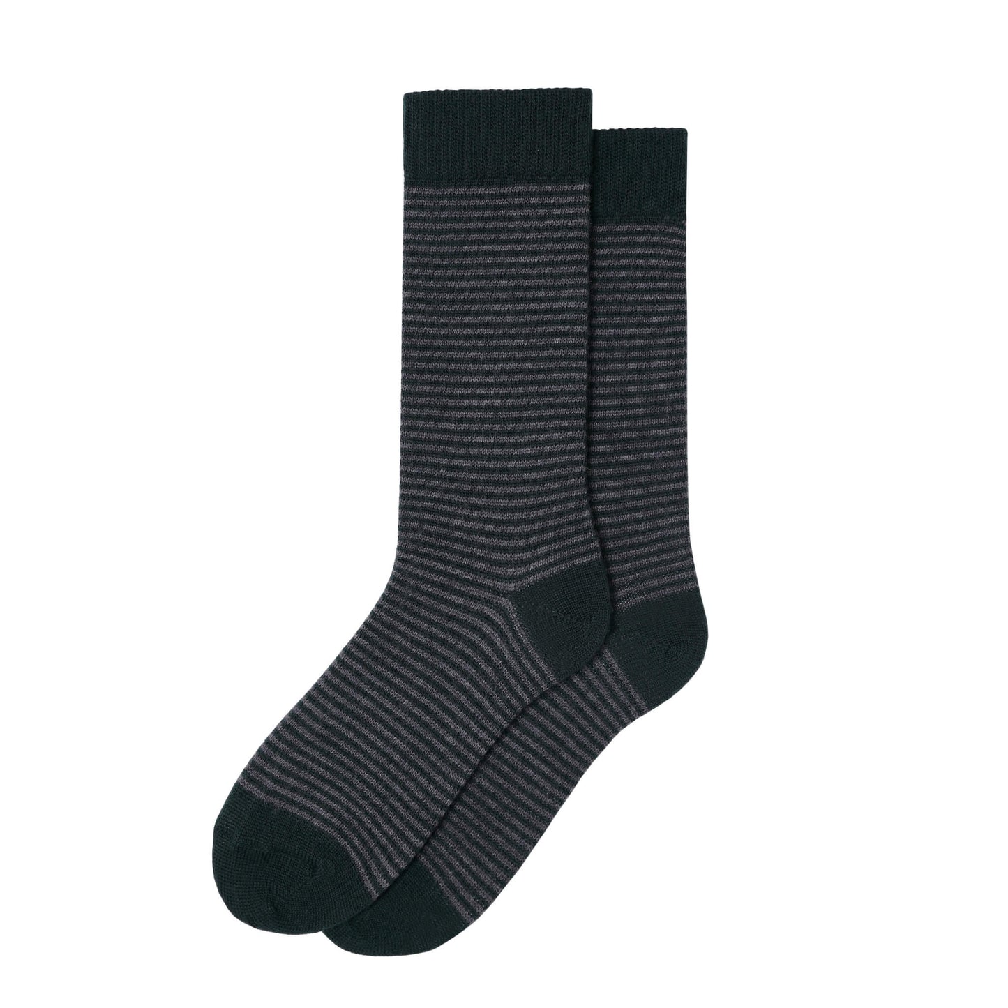 Harewood Fine Stripe Luxury Merino Everyday Socks - 4 Pair Bundle