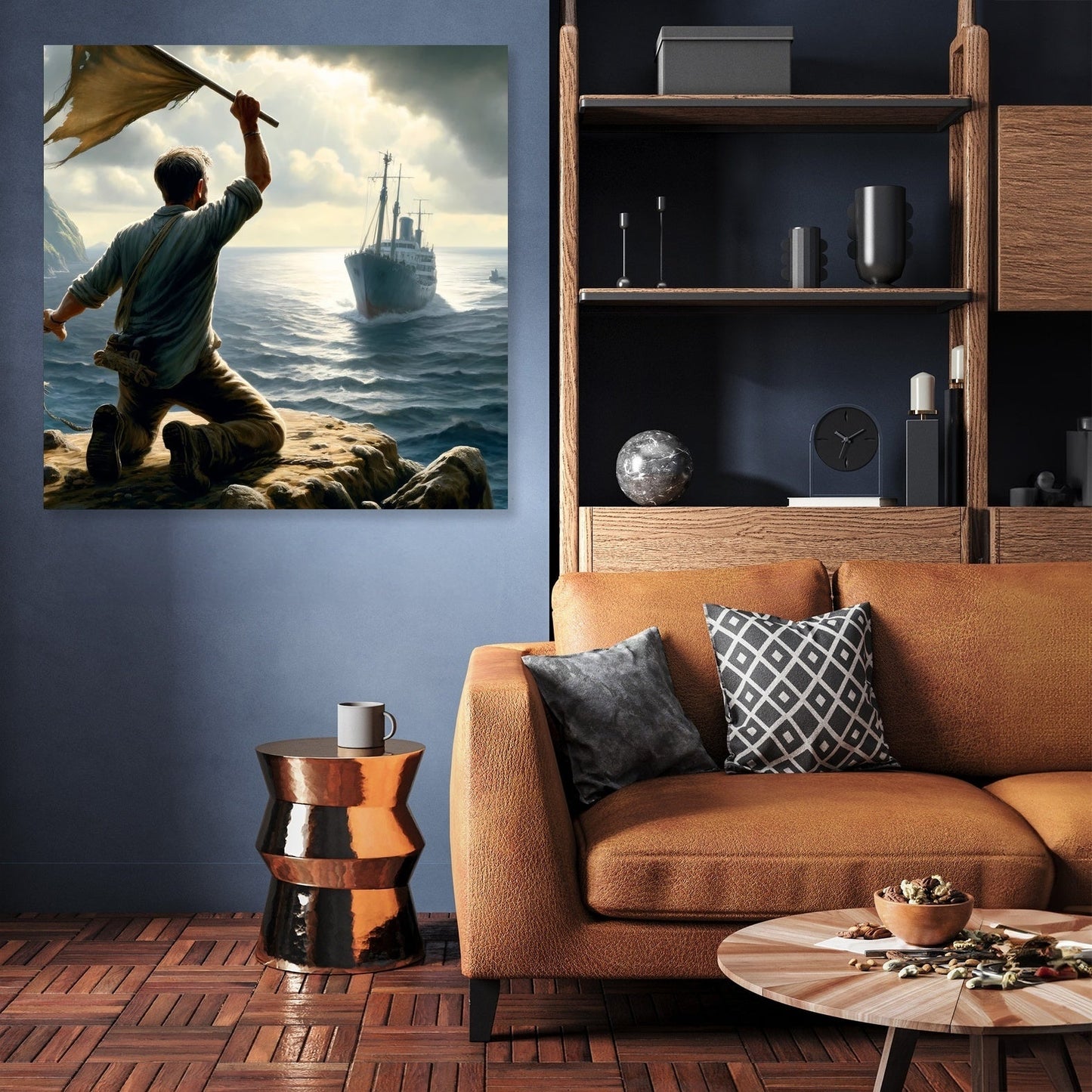 The Long-awaited Rescue Canvas