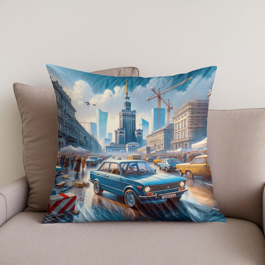 Warsaw Reimagined Cotton Cushion