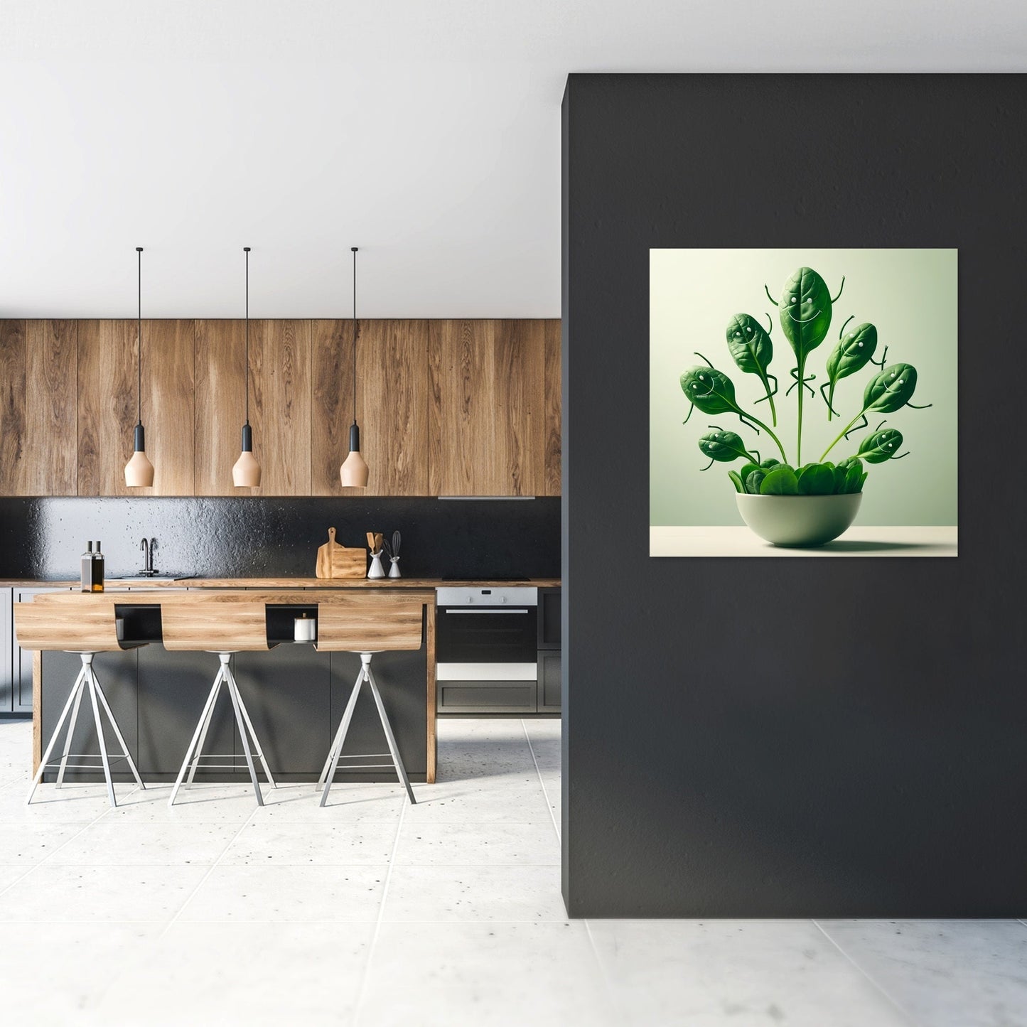 Ballet of Greens Canvas