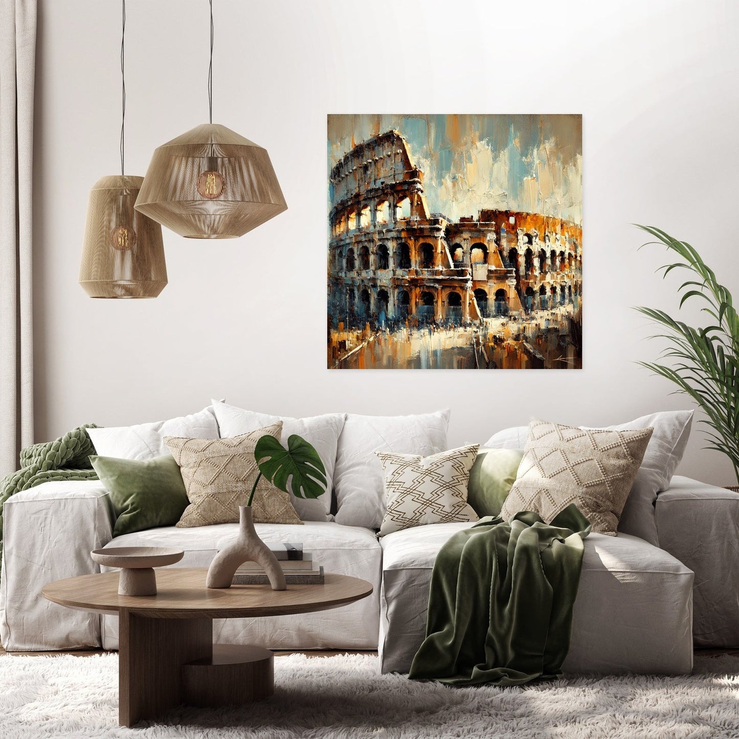 Timeless Colosseum Canvas