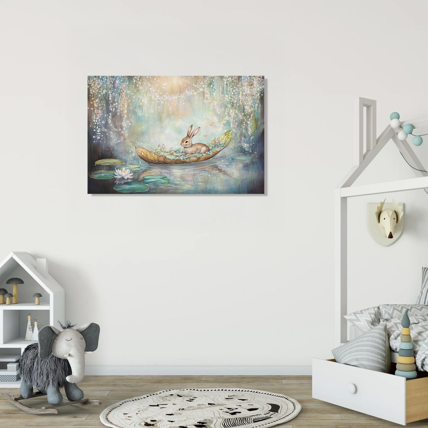 Hare's Leaf-Boat Canvas