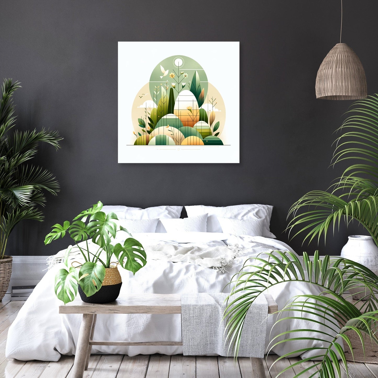Easter Minimalist Harmony Canvas