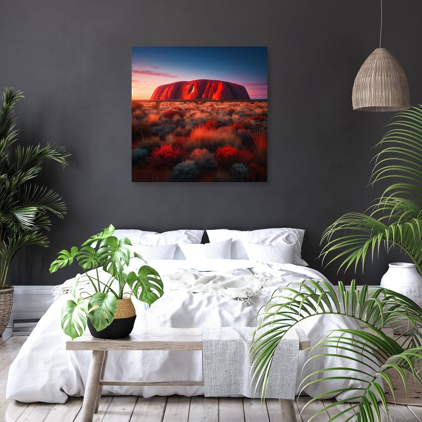 Uluru Sunset Canvas
