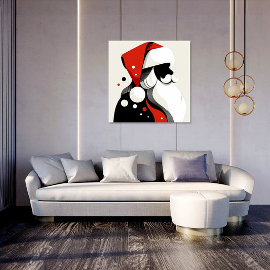 Simplified Santa Canvas