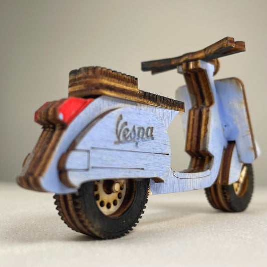 Vespa Ornmanent - Flatpack Model Kit by Curious Rabbit ®
