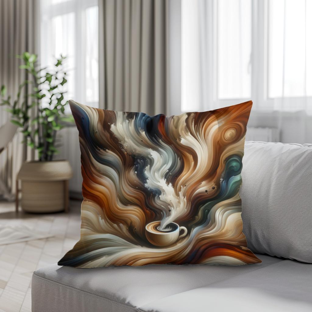 Aroma of Warmth Cotton Cushion