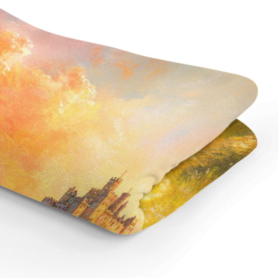Enchanted Castle Sunset Blanket