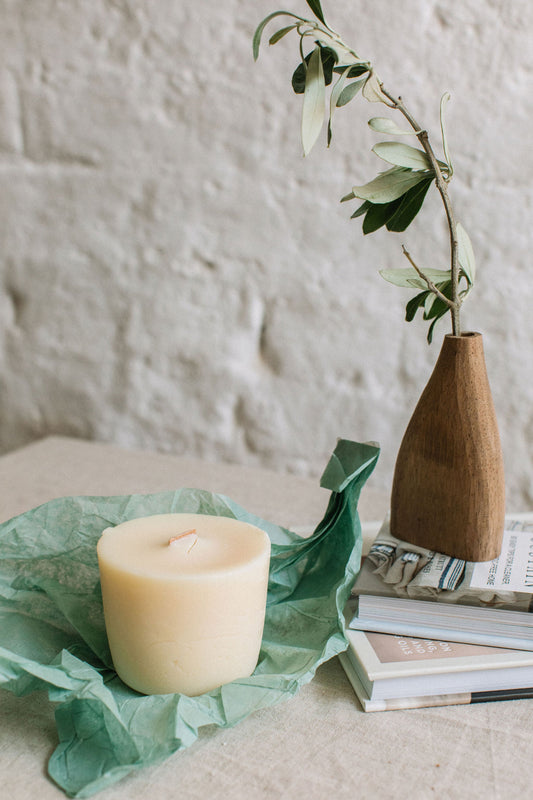 Refill Candle: Rolling Sea Mist Refillable- Sea Salt, Driftwood, Bergamot