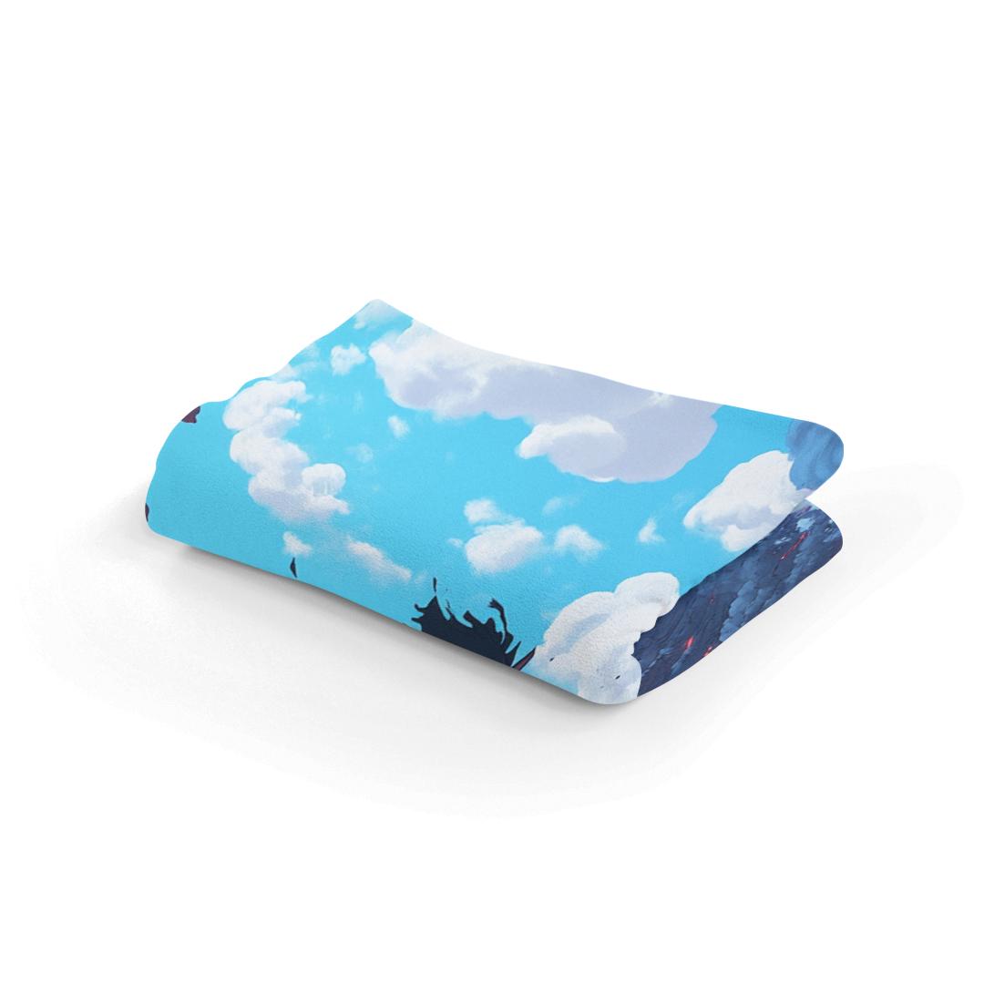 Fiery Duel Blanket