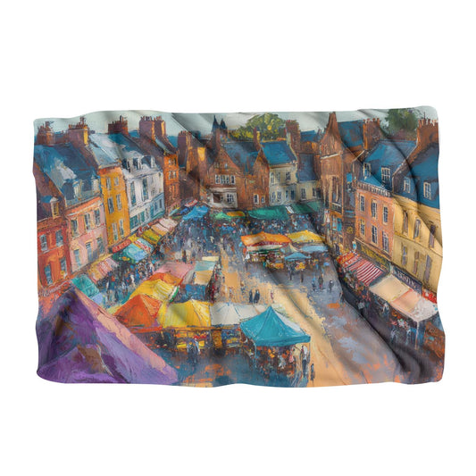 Norwich Market Sunset Blanket
