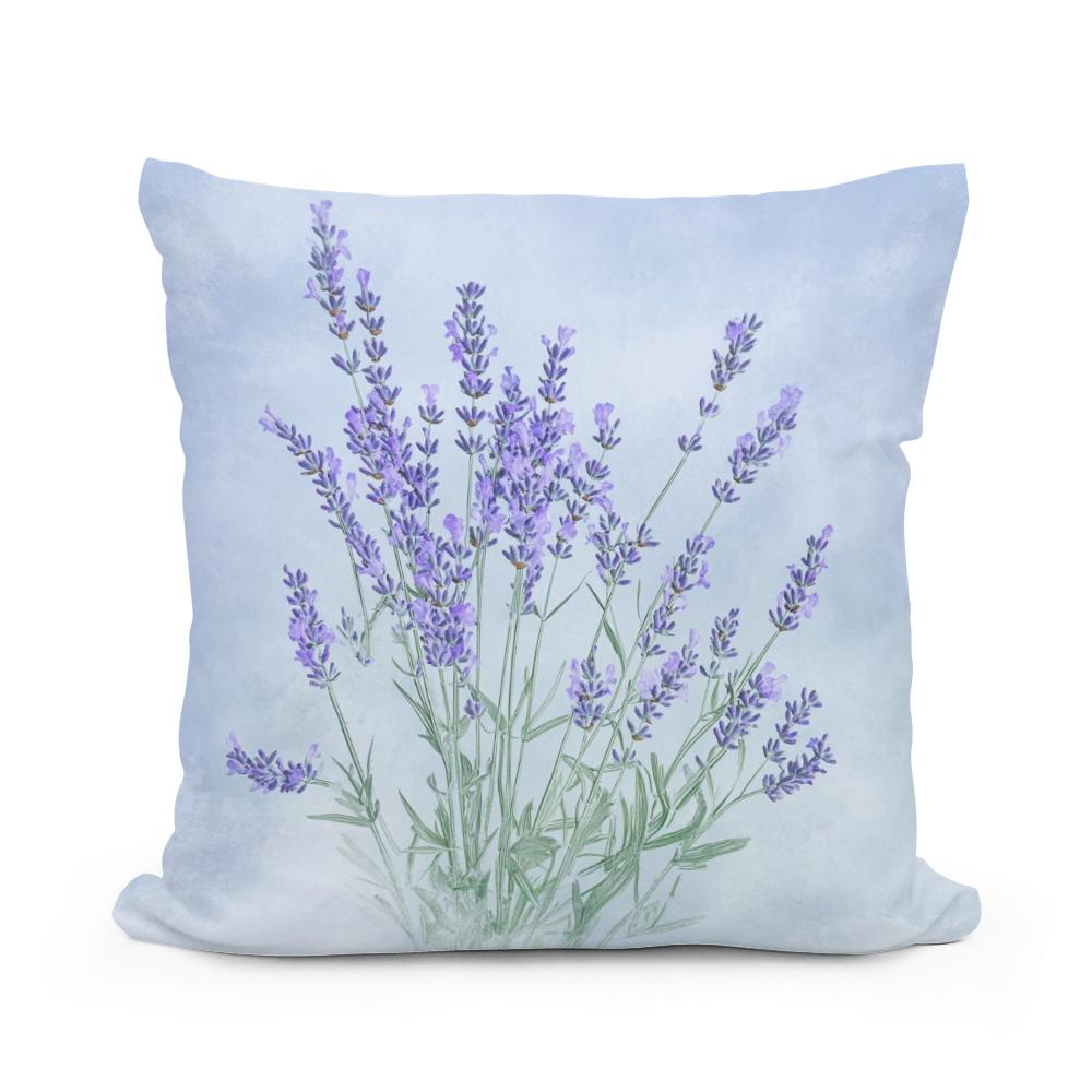 Tranquil Bloom Cotton Cushion