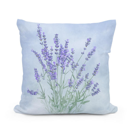 Tranquil Bloom Cotton Cushion